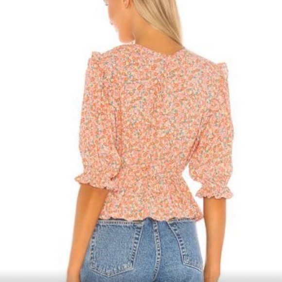 Faithfull The Brand XL Spring Floral Blouse - Picture 2 of 10